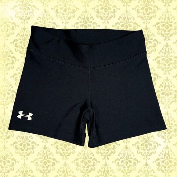 Under Armour Pants - Under Armour Spandex Shorts Juniors Size XS/S Black